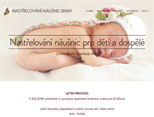 Tablet Screenshot of nastrelovani-nausnic.cz